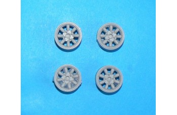 Wheels – Enkei gravel / 4 pcs / for Nissan 240RS 1/24